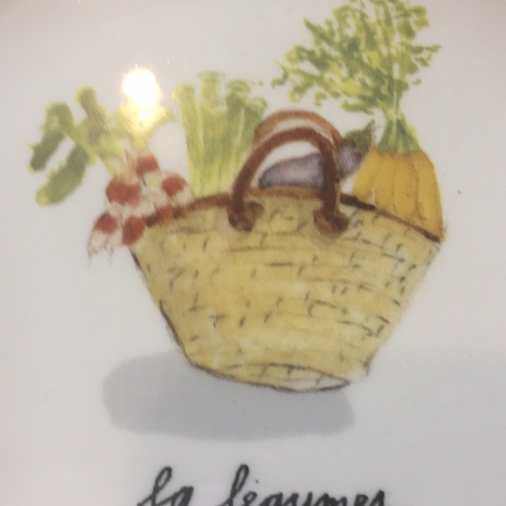 4 Rae Dunn appetizer plates - Picture 6 of 7